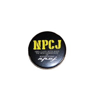 NPCJ 32mm badge