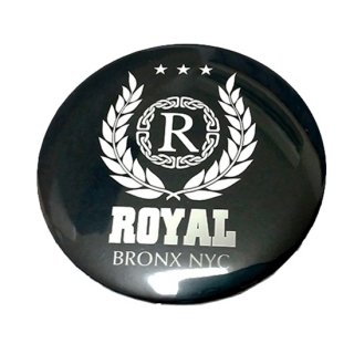 Royal 75mm badge