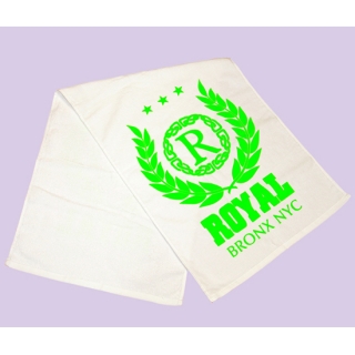 Royal green crest Sports Towel