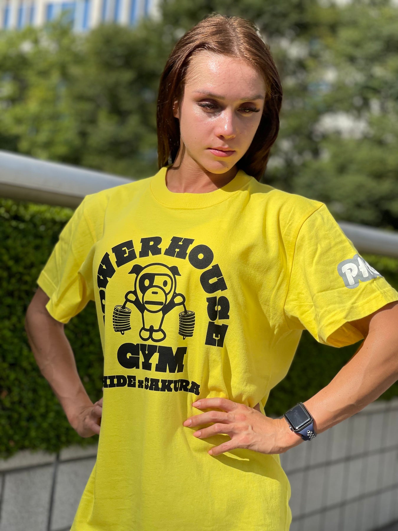 パワーハウスジム HIDE x SAKURA Tシャツ – Gravii -POWERHOUSE GYM